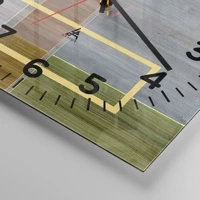 Clock face with numbers