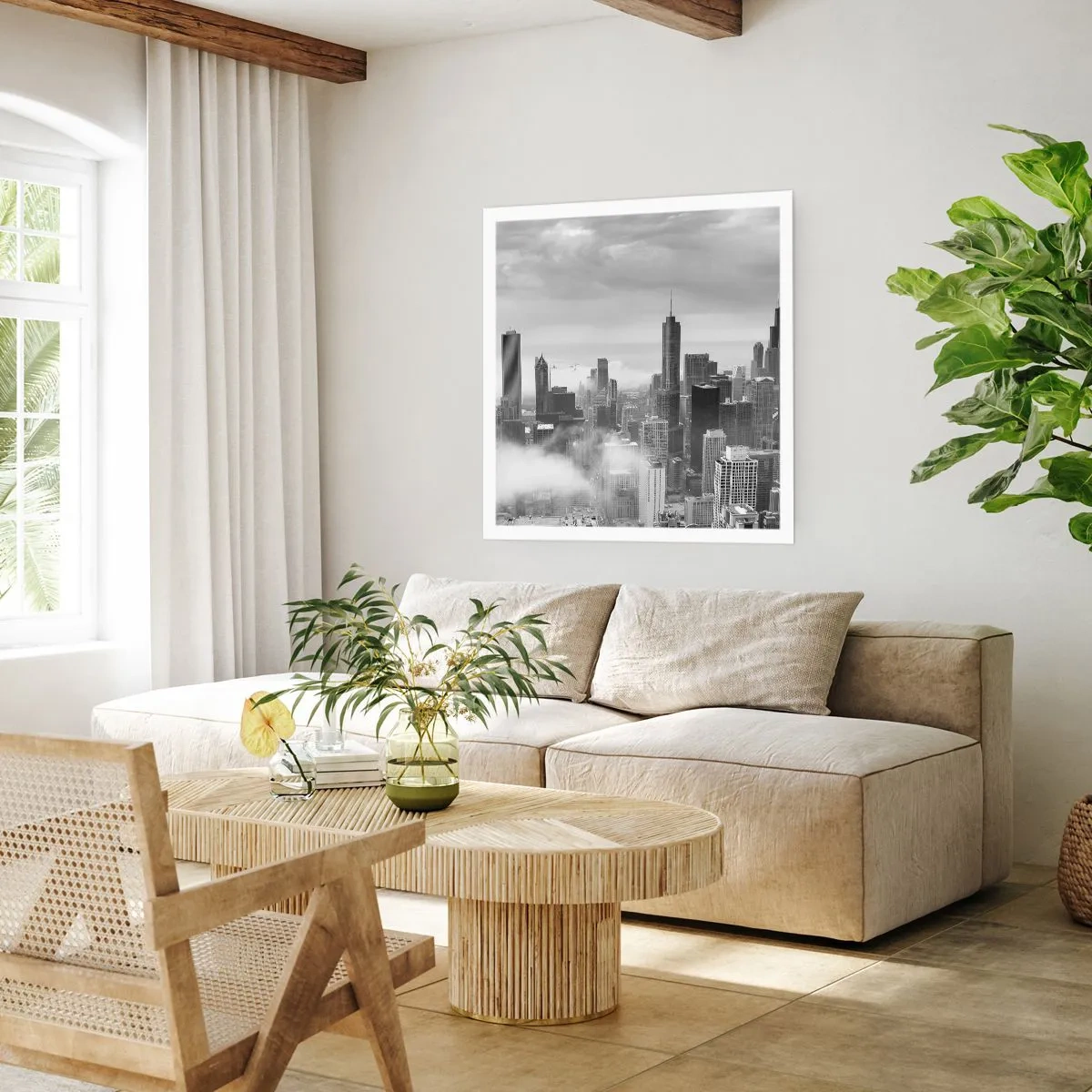 Poster - American Landscape - 60x60 cm