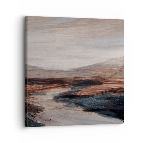 Canvas picture - Quiet Valley - 30x30 cm