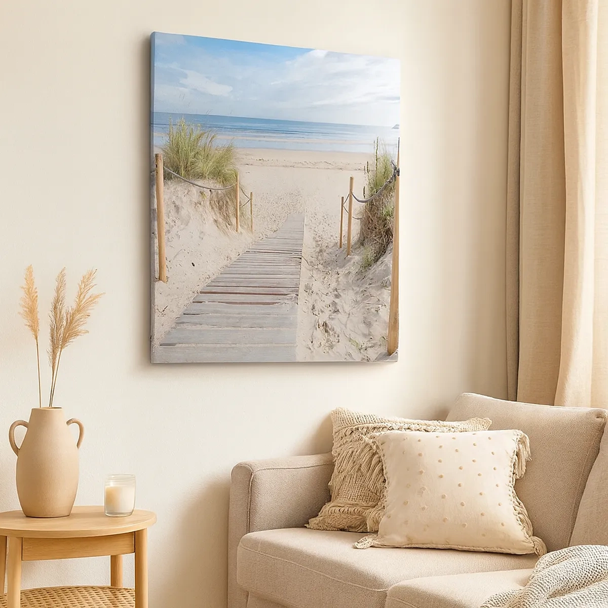 Canvas picture - Until the Horizon - 50x70 cm