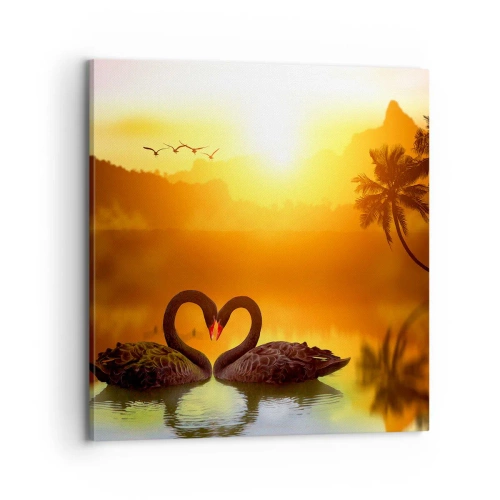 Canvas picture - Paired up - 70x70 cm