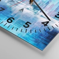 Clock face with numbers