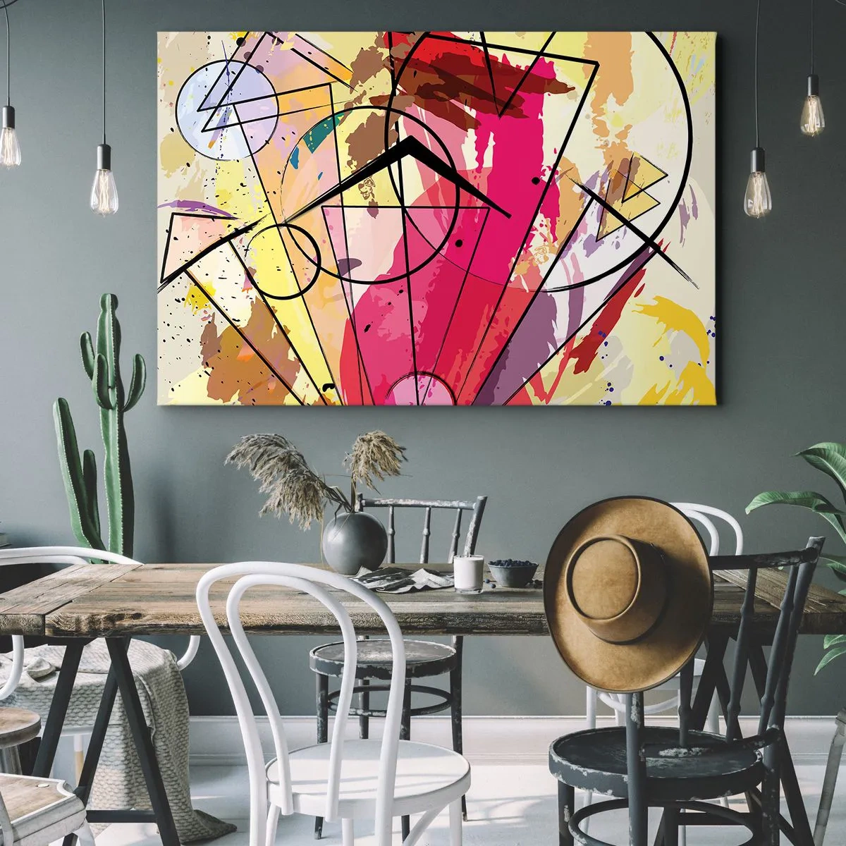 Canvas picture - Explosion  - 120x80 cm
