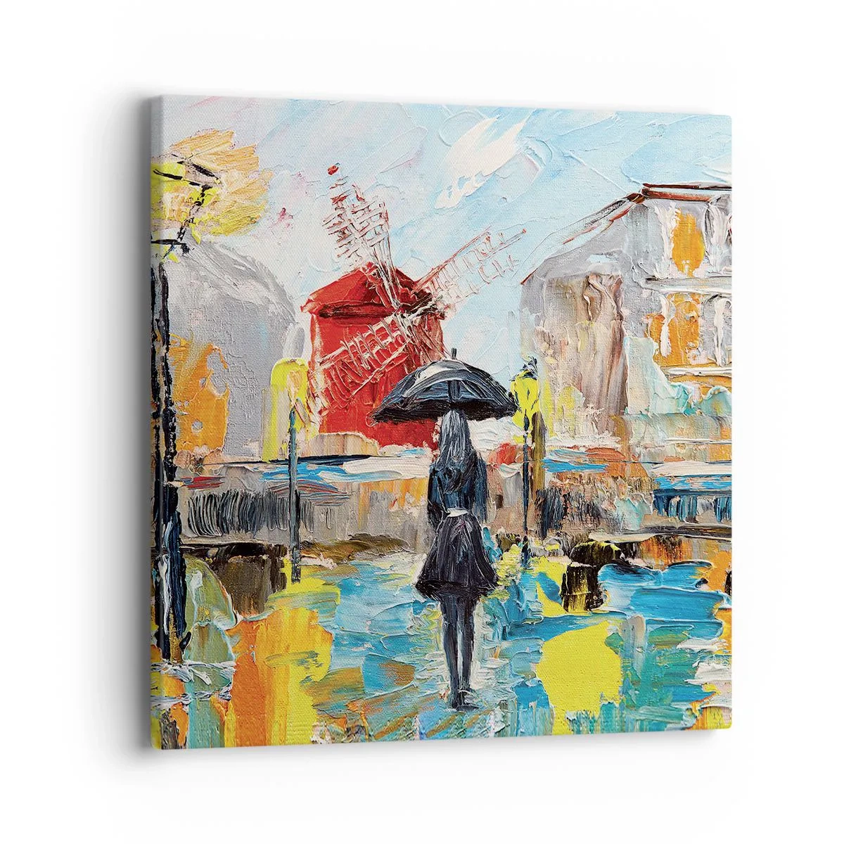 Canvas picture - Parisian Legends - 40x40 cm