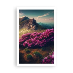 Poster - Summer in the Mountains - 61x91 cm