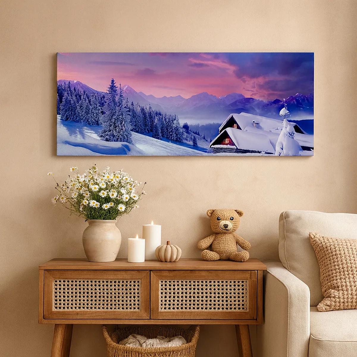Canvas picture - Silent Night - 30x30 cm