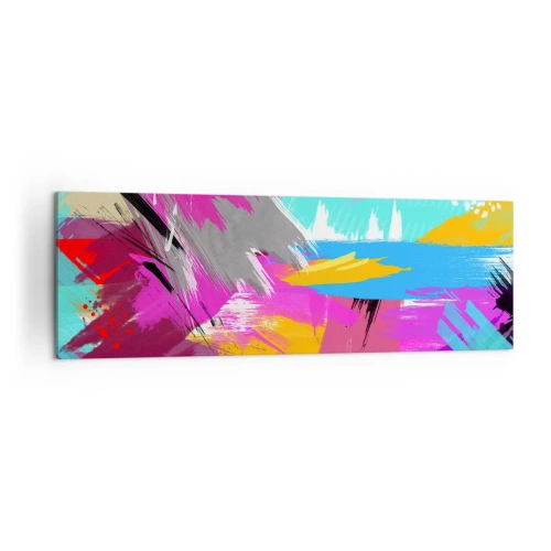 Canvas picture - One More Stroke - 160x50 cm