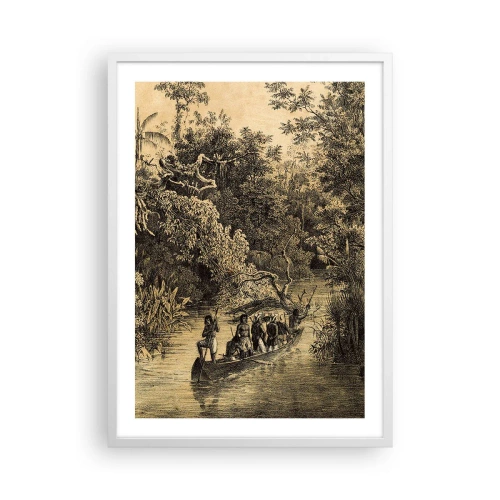 Poster in white frmae - Journey to the Spring - 50x70 cm