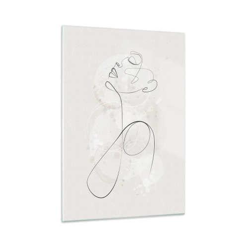 Glass picture - Spiral of Beauty - 50x70 cm