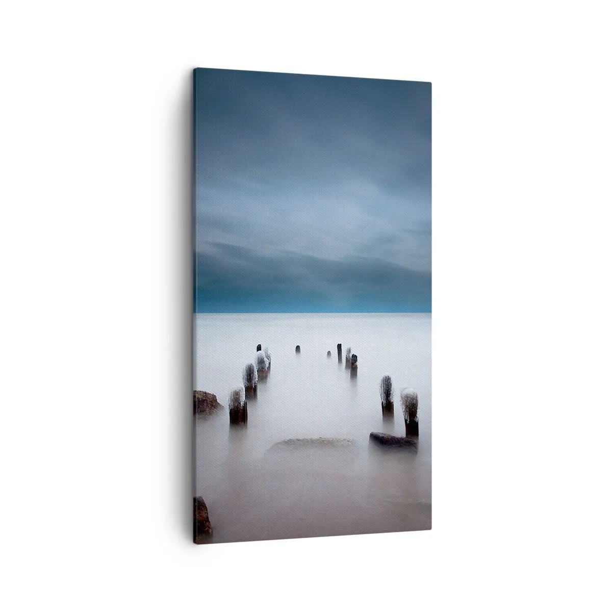 Canvas picture - Pensive Lake - 45x80 cm