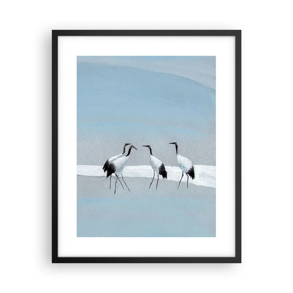 Poster in black frame - After a Hot Day - 40x50 cm