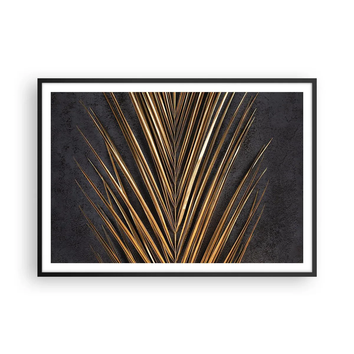Poster in black frame - Gold of the Tropics - 100x70 cm