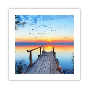 Poster - Time to Come Back… - 40x40 cm