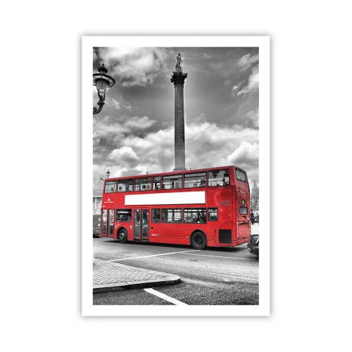 Poster - Real Bloodstream of a City - 61x91 cm