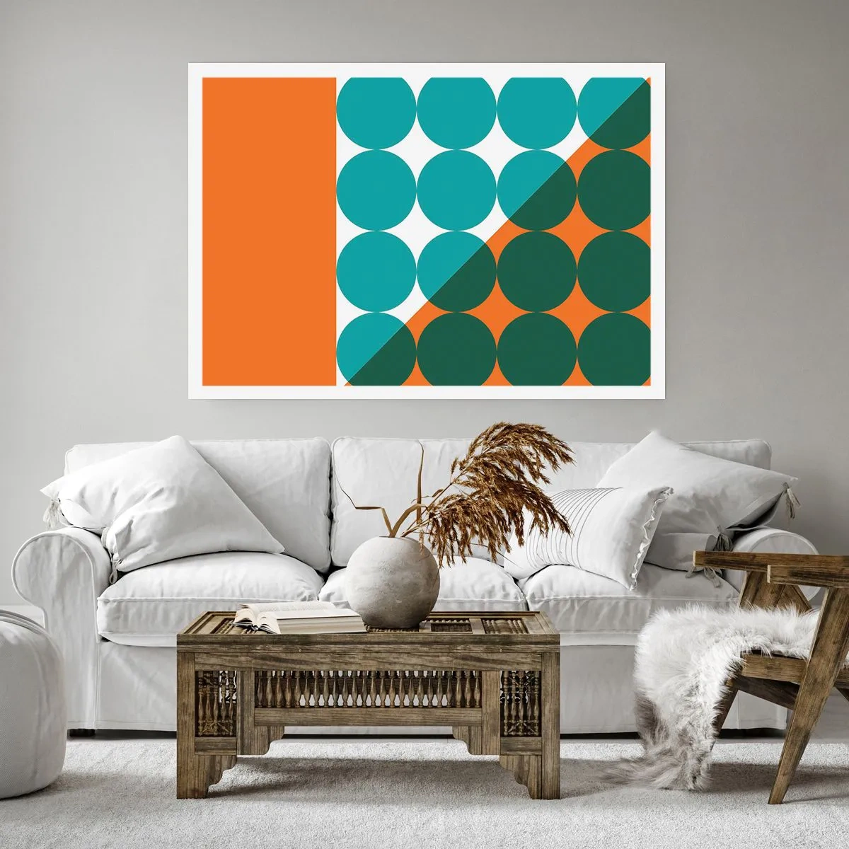 Poster - Upwards and Diagonally - 40x30 cm