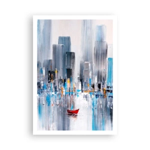 Poster - Metropolis by the Bay - 70x100 cm