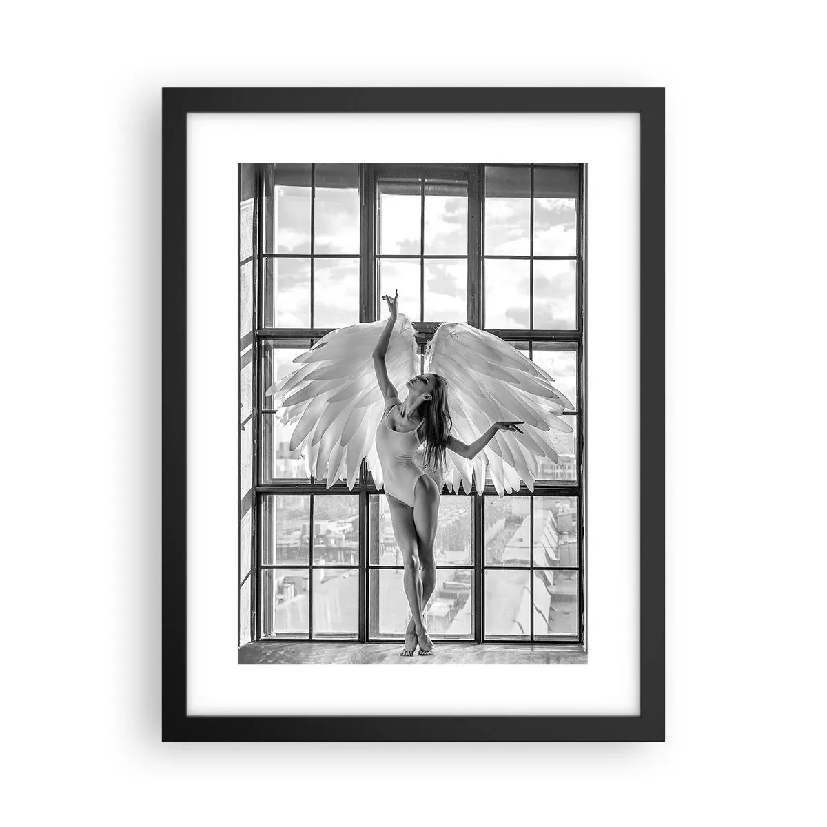 Poster in black frame - City of Angels? - 30x40 cm