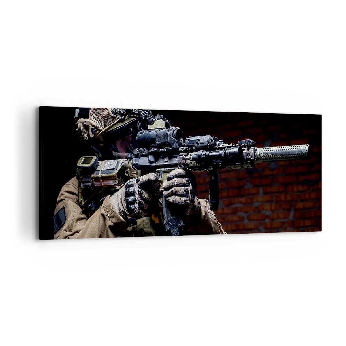 Canvas picture - Deadly Effective - 120x50 cm