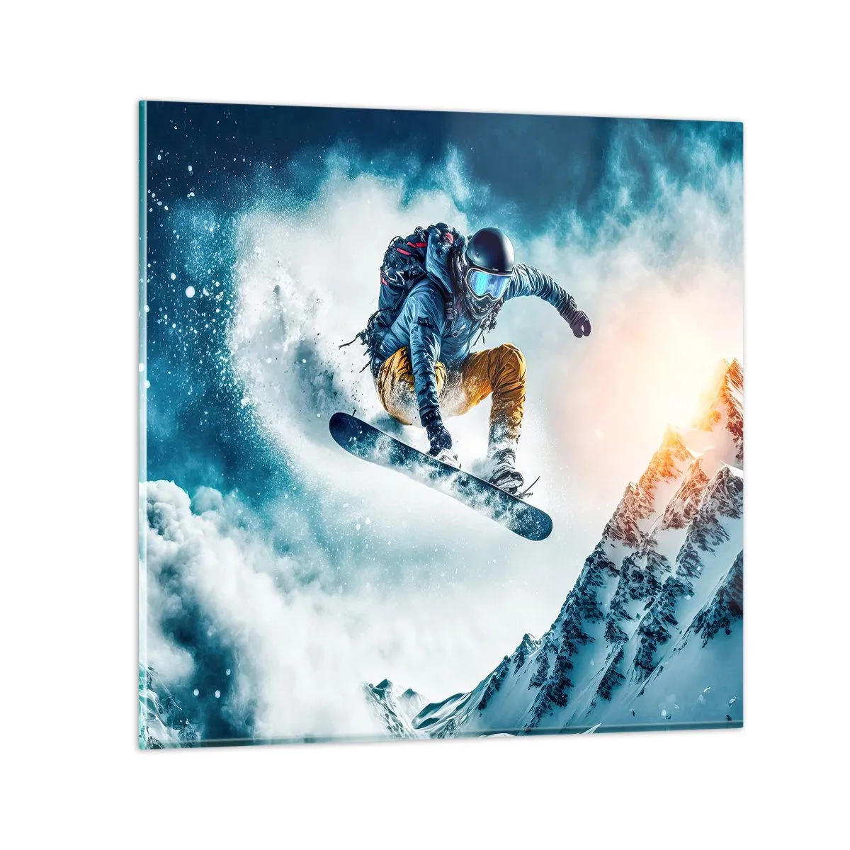 Glass picture - Extreme Emotions - 70x70 cm