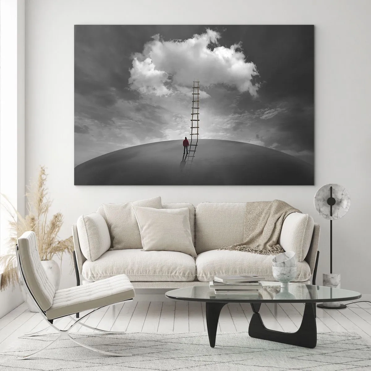 Glass picture - Everything Is Poissible - 100x70 cm