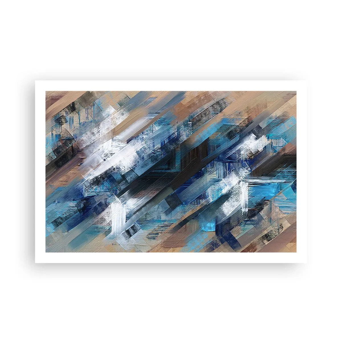 Poster - On the Blue Slant - 91x61 cm