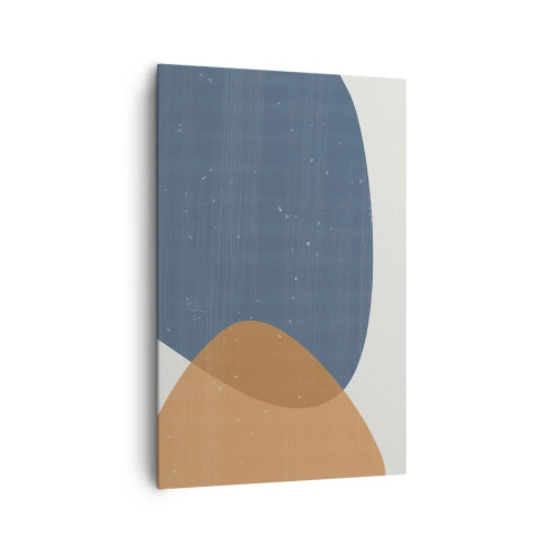 Canvas picture - Ovals and Intersections - 80x120 cm