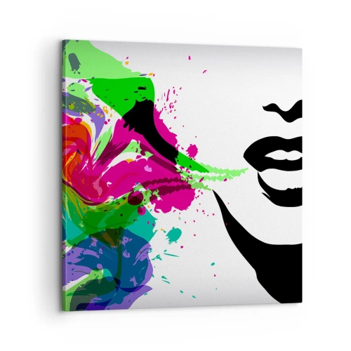 Canvas picture - Tale in Colours of a Rainbow - 60x60 cm