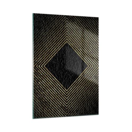 Glass picture - Geometry Glamour Style - 50x70 cm
