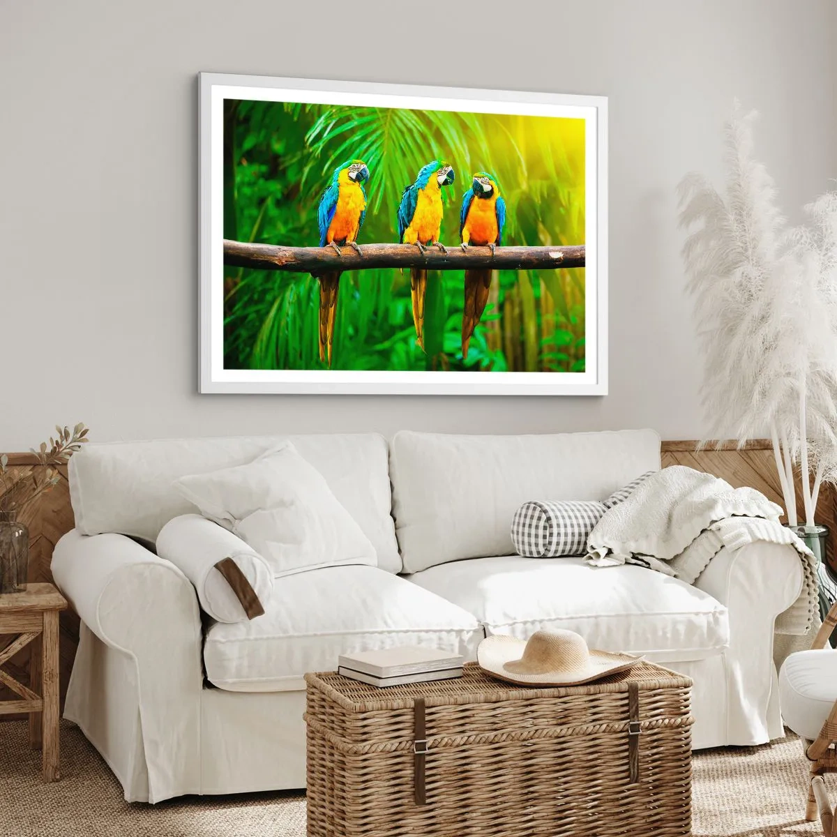 Poster in white frmae - Did You Hear that She…? - 91x61 cm