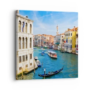 Canvas picture - Traffic Like Nowhere Else - 40x40 cm