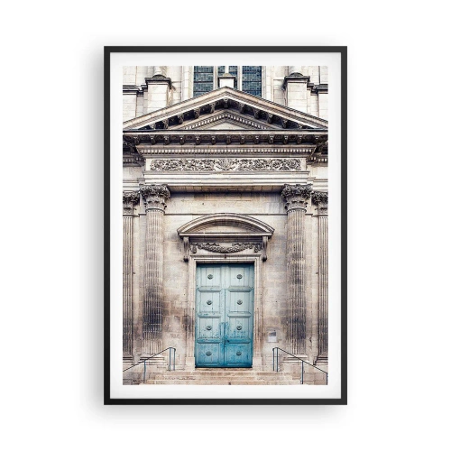 Poster in black frame - Gate to the Spiritual World - 61x91 cm