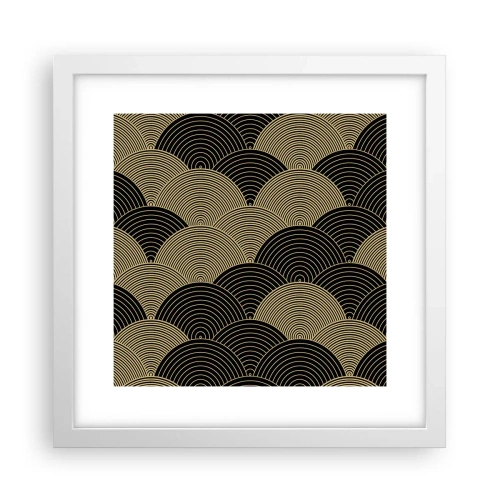 Poster in white frmae - Unity in Multitude - 30x30 cm