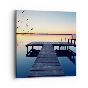 Canvas picture - It Was a Good Day - 40x40 cm