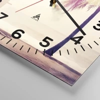 Clock face with numbers