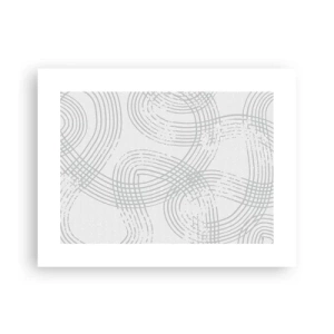 Poster - No Straight Line - 40x30 cm