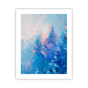 Poster - Winter Abstract - 40x50 cm