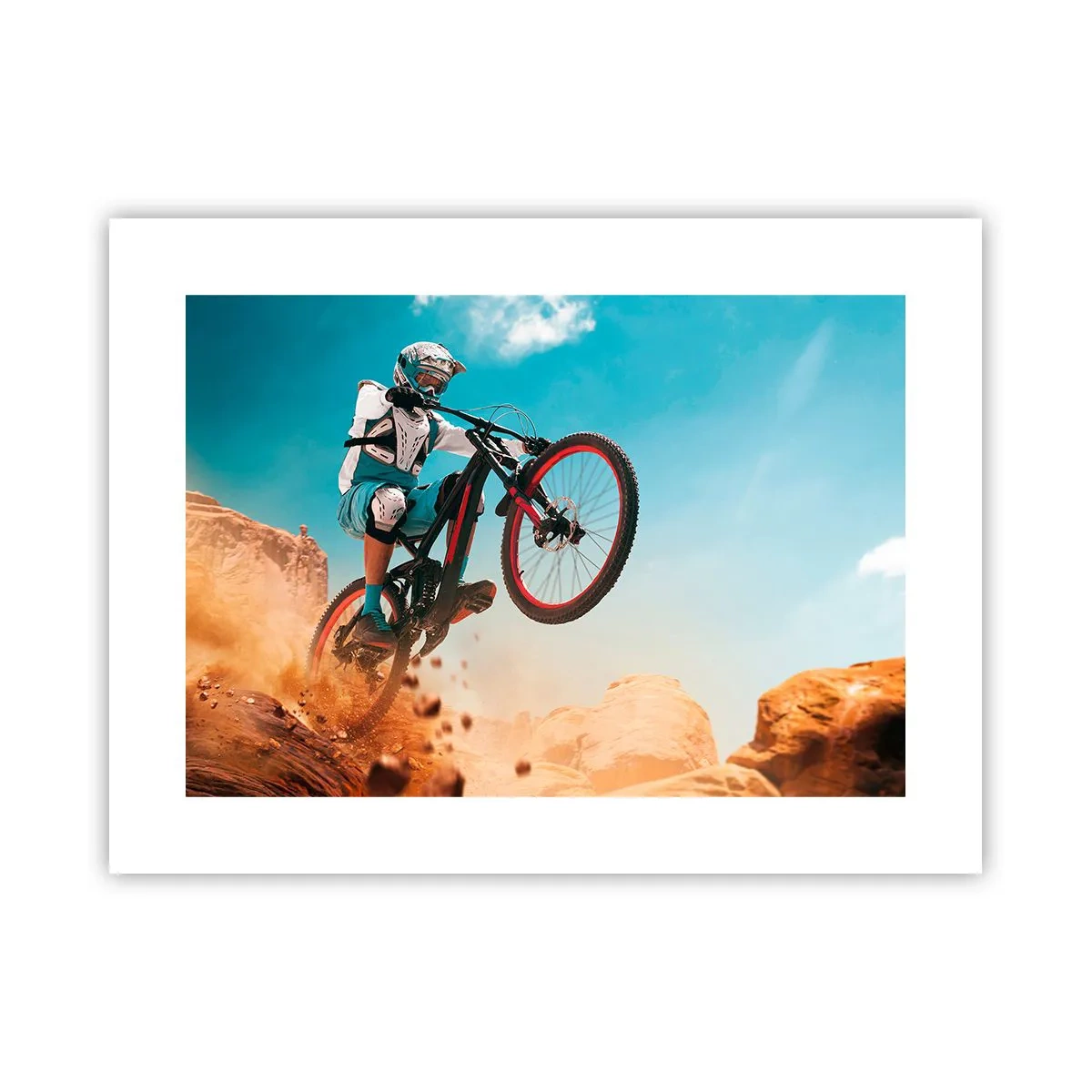 Poster - Madness on Wheels - 40x30 cm