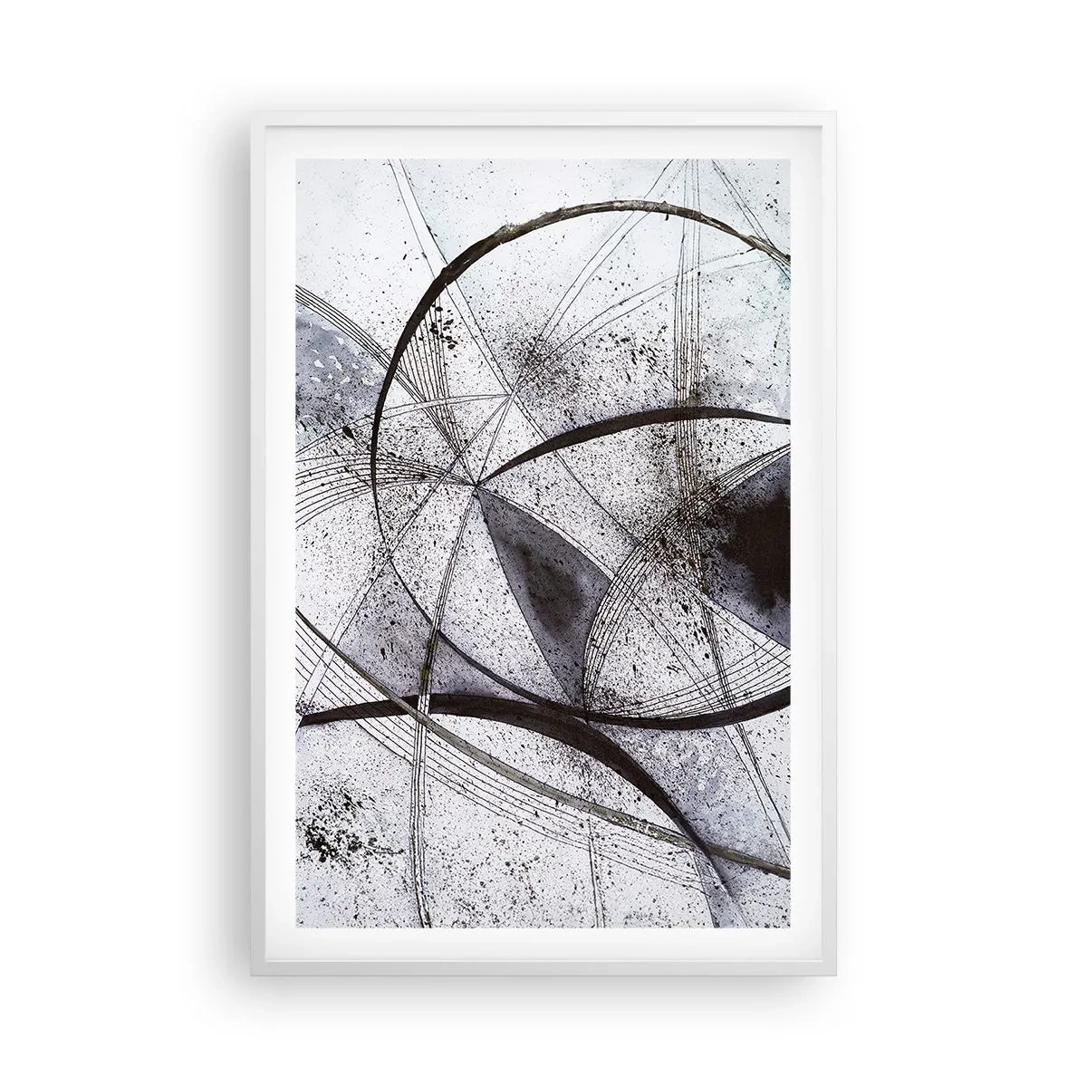 Poster in white frmae - Futuristic Fantasy - 61x91 cm