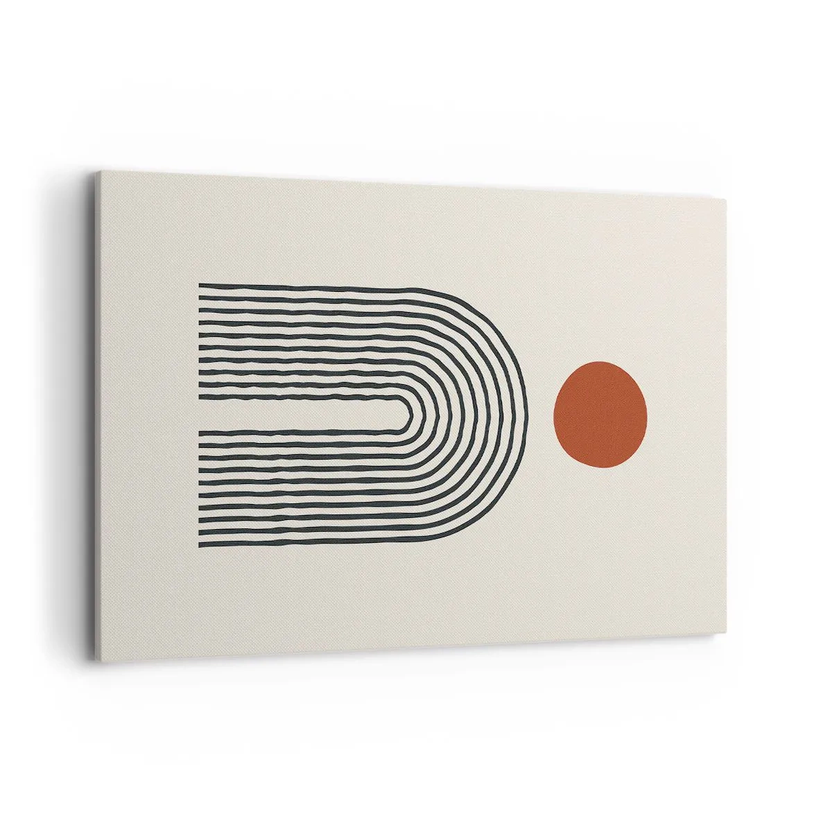 Canvas picture - Magnetism of Shapes and Colours - 120x80 cm