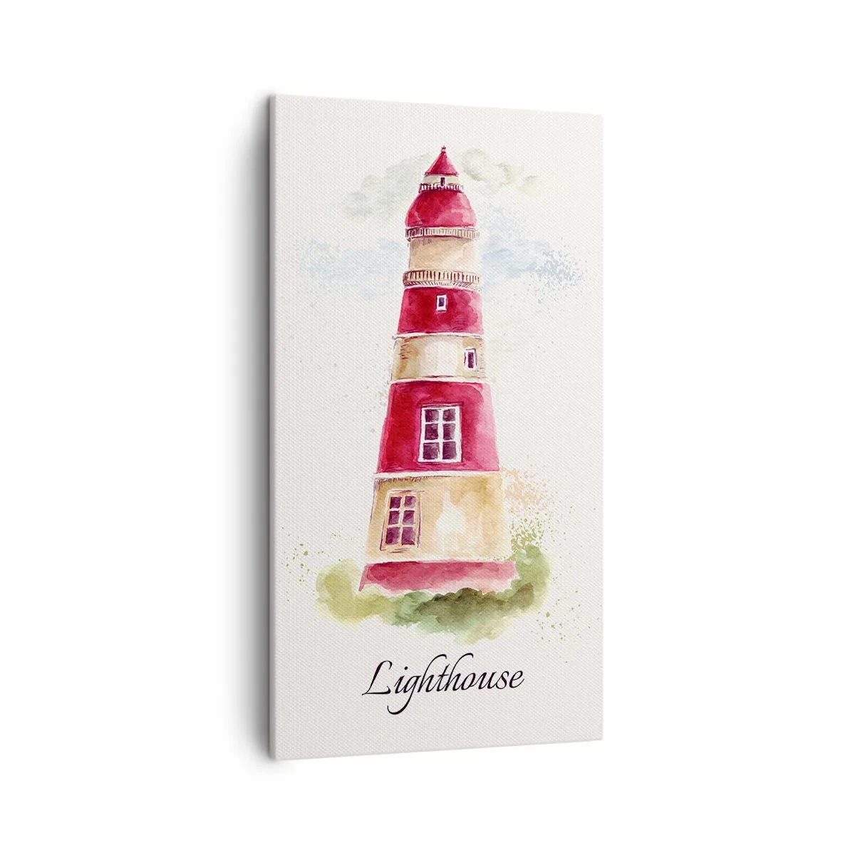 Canvas picture - Around It the Weather Is Always Nice - 45x80 cm