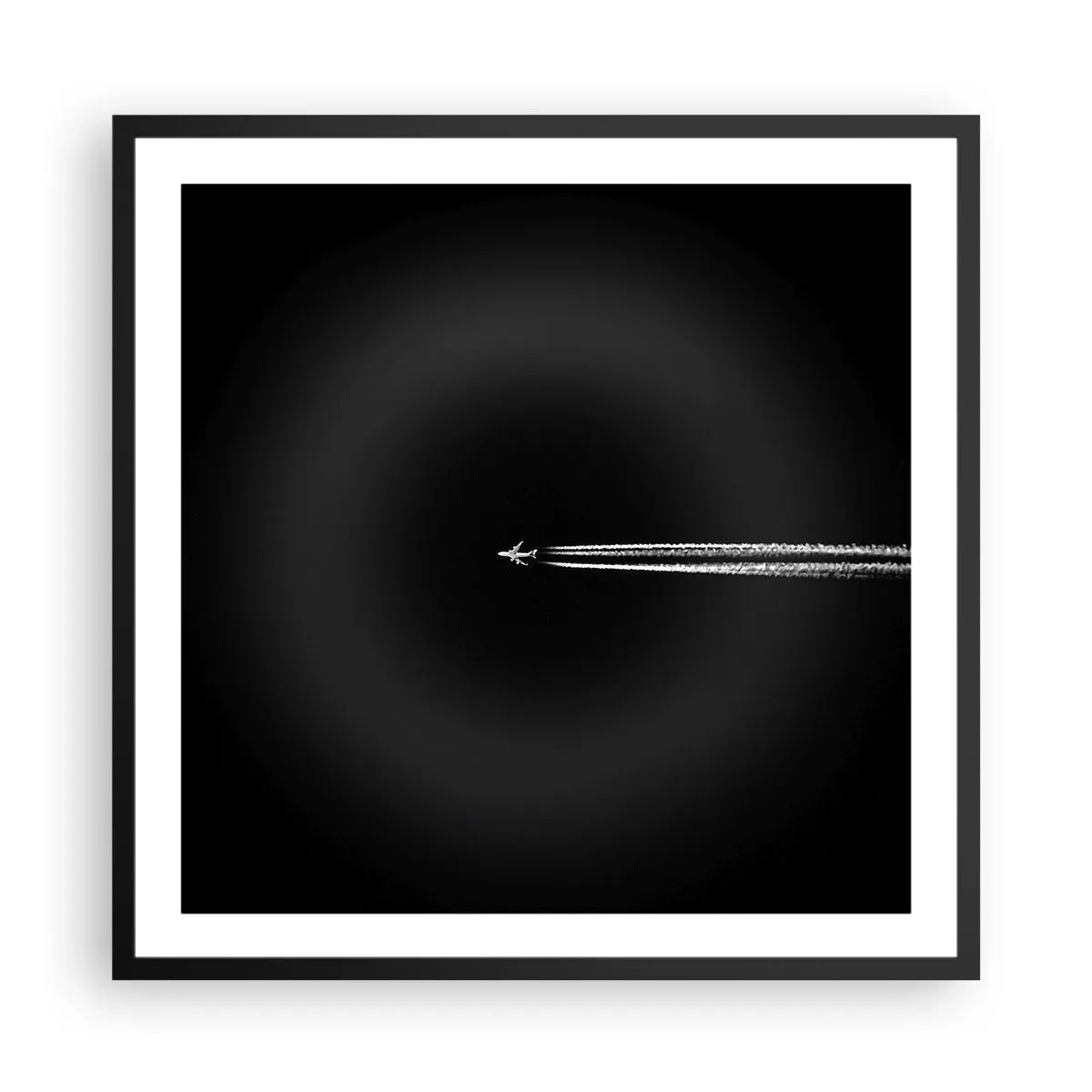 Poster in black frame - Into Another Dimension - 60x60 cm
