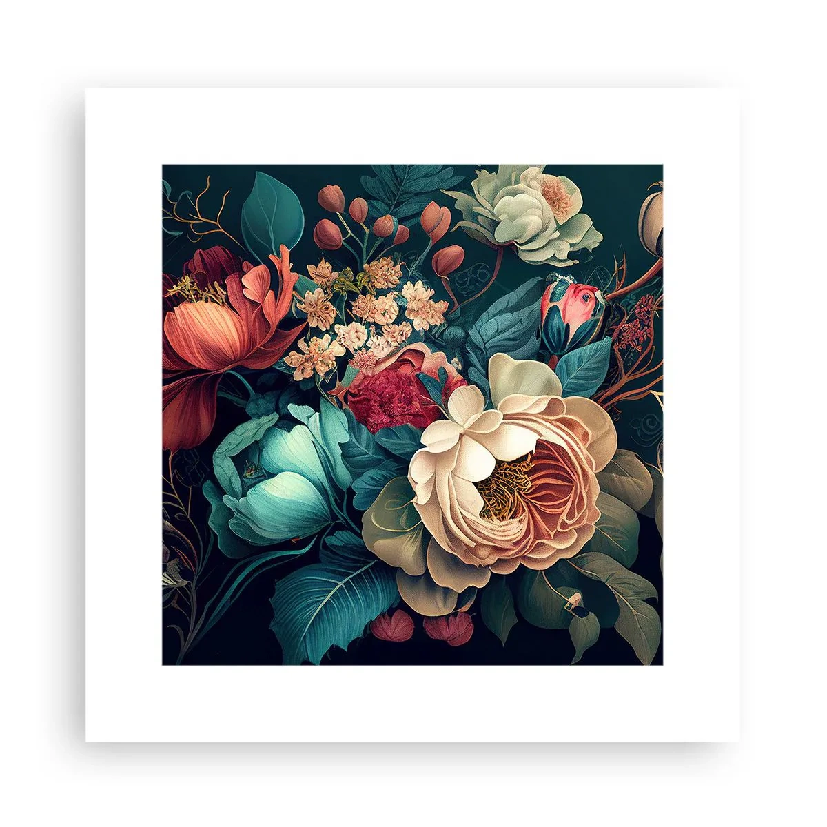 Poster - 19th Century Charm - 30x30 cm