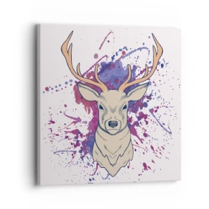 Canvas picture - Courage and Balance - 30x30 cm