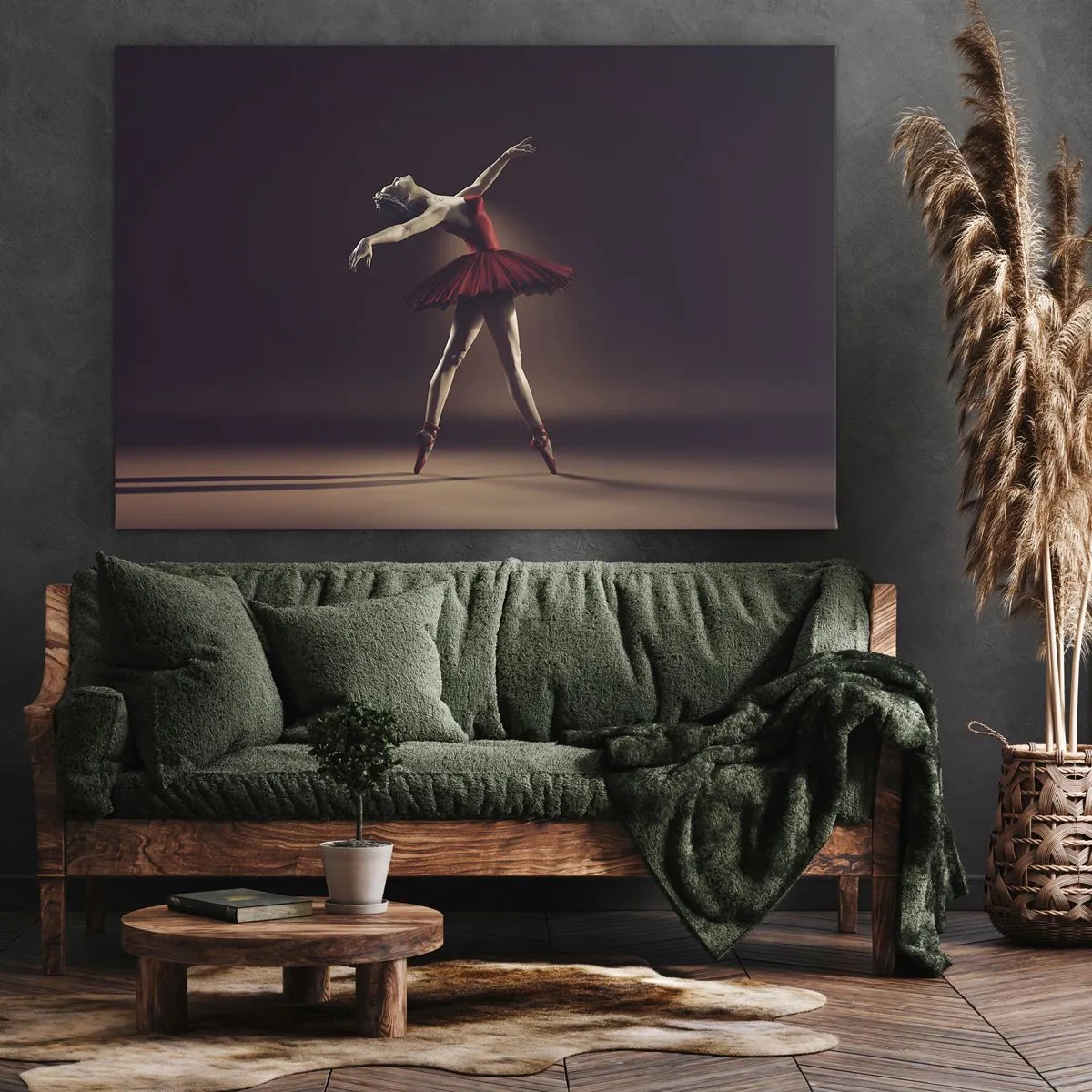 Canvas picture - Prima Ballerina - 100x70 cm