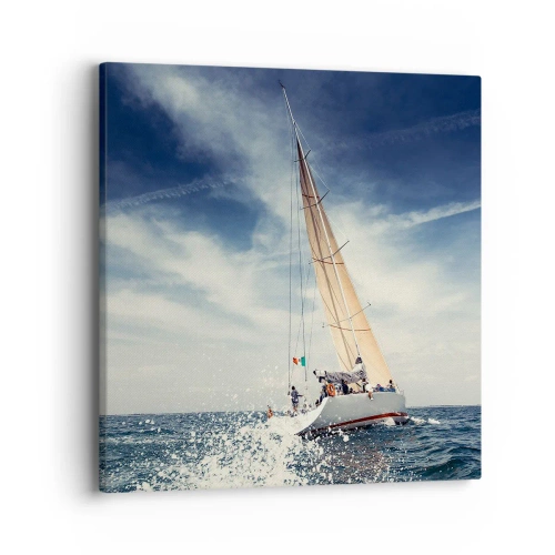 Canvas picture - They Won't Catch Us - 40x40 cm