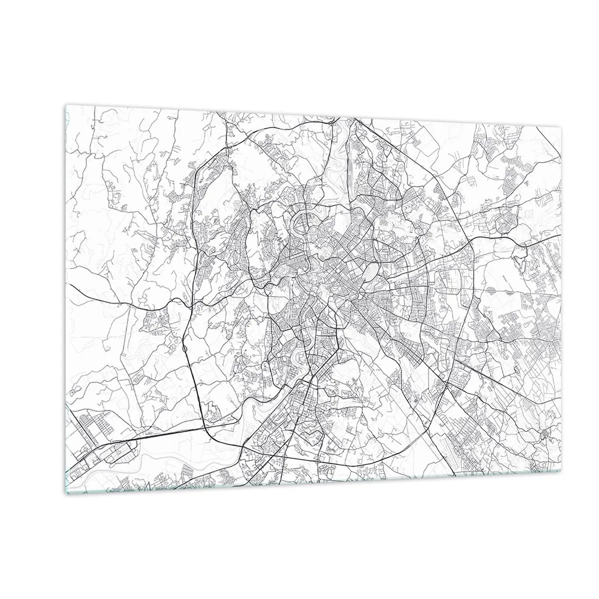 Glass picture - Roman Circle - 120x80 cm