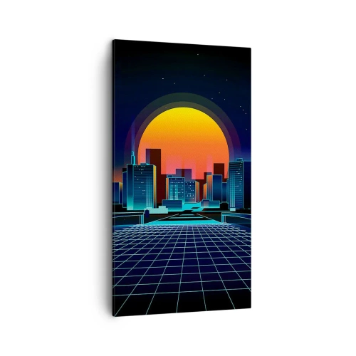 Canvas picture - You Wanna Go Back to Reality? - 45x80 cm