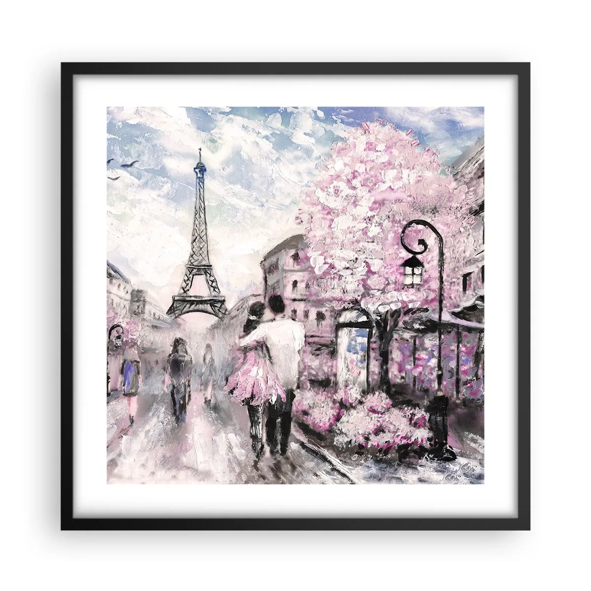 Poster in black frame - If You Were To Fall In Love - 50x50 cm