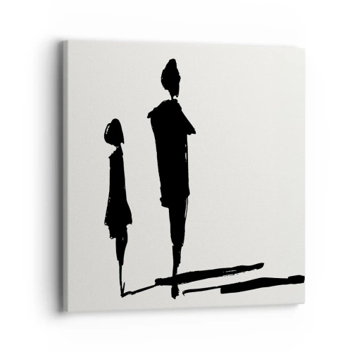 Canvas picture - Surely Together? - 40x40 cm