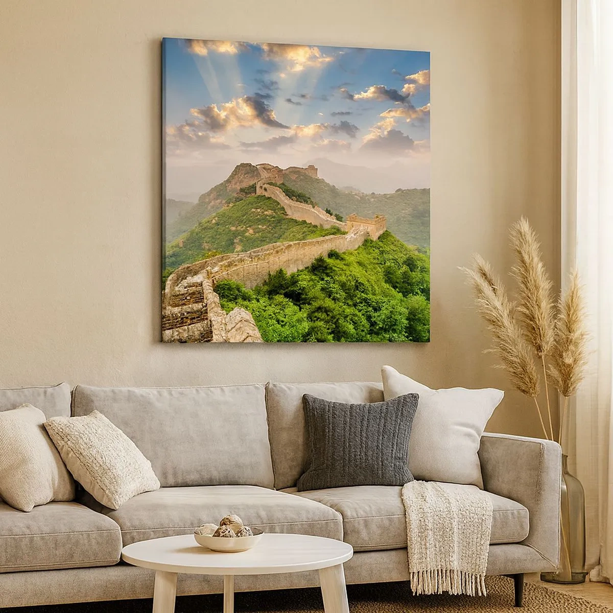 Canvas picture - Neverending Grandeur - 30x30 cm